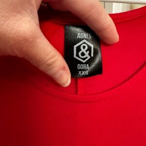 Agnes & Dora Red Dress